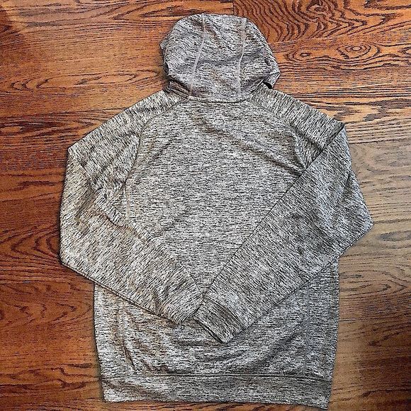 ADIDAS Men's TEAM ISSUE Grey Pullover Hoodie With Adidas Chest Logo Sz Medium - Picture 7 of 8